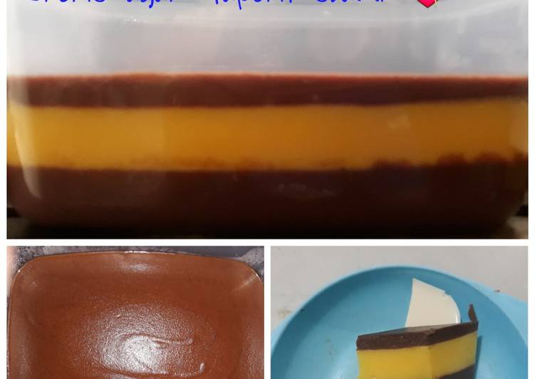 Resep Bronis agar&#34;(rasanya bronis kue bngt)my suami pling suka bngt yang Enak Banget