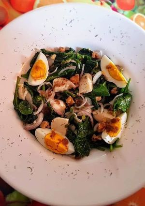 O poză a rețetei Salată cu dressing grecesc!.
