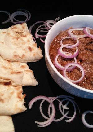 A picture of Bihari kabab in pot.