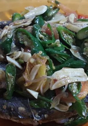 Foto resep Ikan Pindang Tumis Cabe Ijo