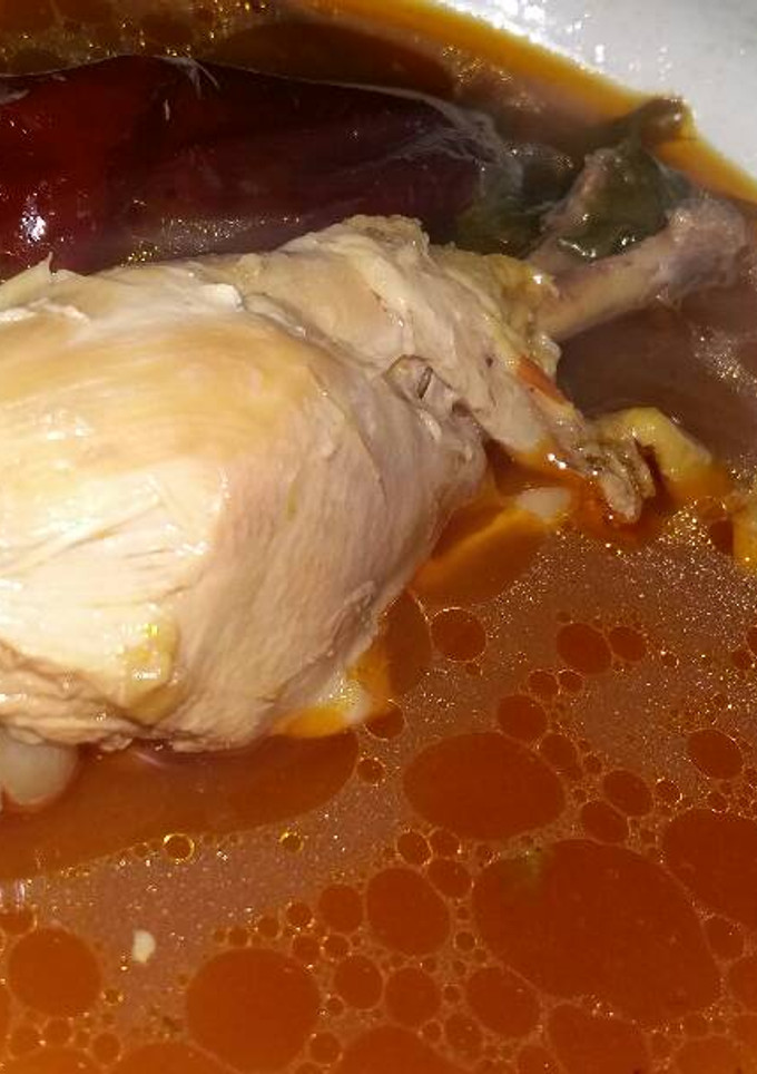 Una foto de Caldo tlalpeño, exquisito