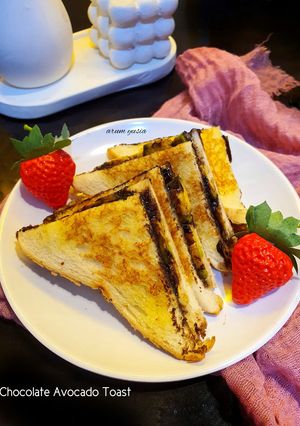 Foto resep Chocolate Avocado Toast