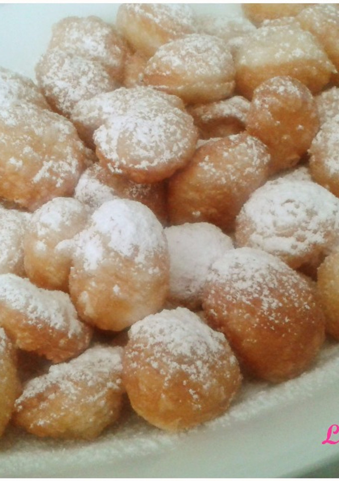 Una foto de Buñuelos de hojaldre