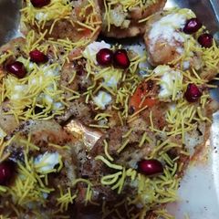 Papdi Chat A picture of Papdi Chat.
