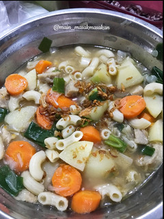 Foto resep Sup Makaroni / Sop Makaroni