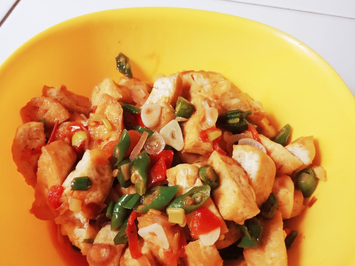 Resep Tumis Tahu Cabe Ijo, Enak Banget