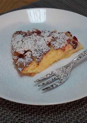 O poză a rețetei Tort cu ricotta și căpșuni.