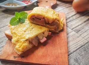 Foto resep Sandwich sosis telur