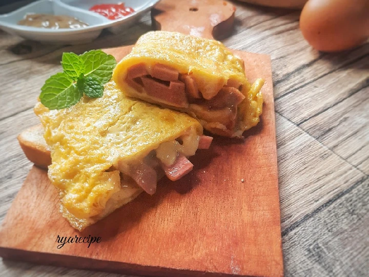 Langkah Mudah untuk Membikin Resep Sandwich sosis telur yang Lezat Anti Ribet, Lezat