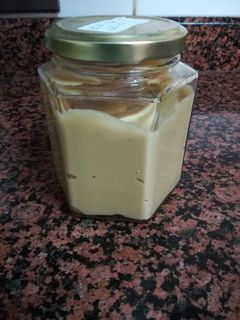 Una foto de Mantequilla de maní casera