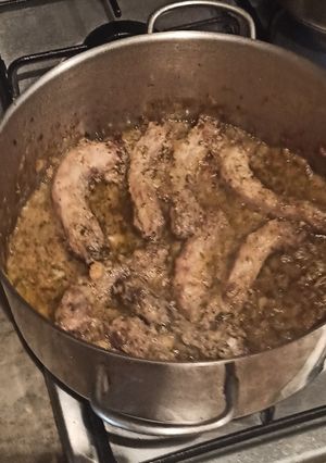 Una foto de Cuellos de pollo de la abuela