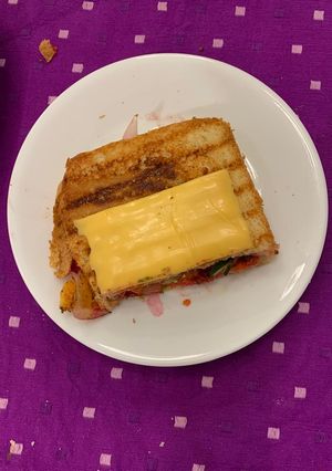 વેજ ચીઝ ગ્રીલ સેન્ડવીચ (Veg Cheese Grill Sandwich Recipe In Gujarati) રેસીપી મુખ્ય ફોટો
