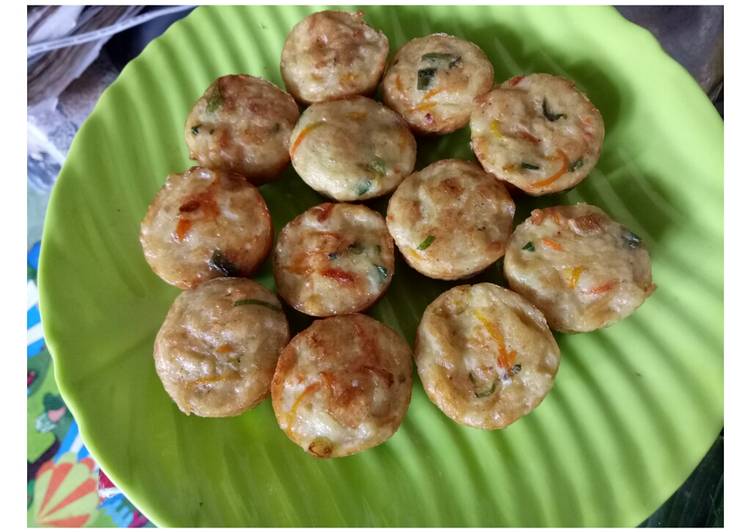 Mie telur (Omlet) Kukus