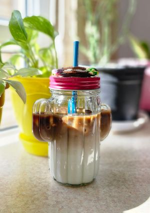 عکسی از دستور آیس لته خانگی 🧋