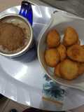 Akara and pap (Ogi)