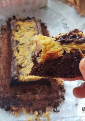 Foto resep CheeseCake Swirl Brownis