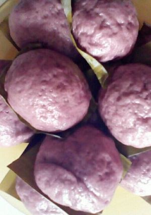 Foto resep Bakpao ubi ungu