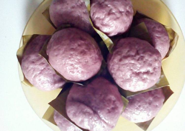 Resep Bakpao ubi ungu yang Lezat Sekali