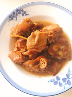 Hình của món Gà ram gừng.