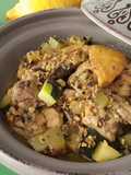 Tajine de pollo con limón confitado - al estilo marroquí-