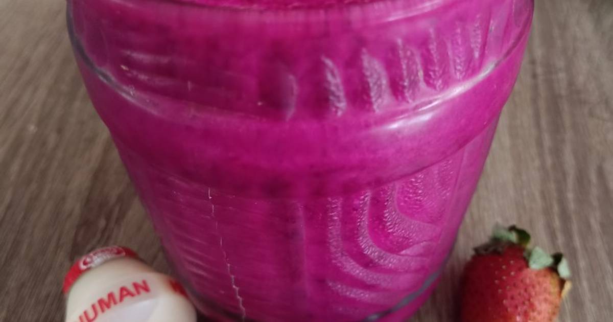 Resep Jus Buah Naga Yakult Oleh Hime Quin Kitchen Cookpad