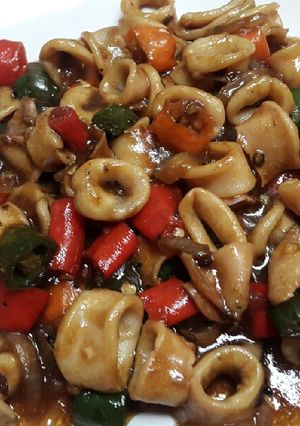 Foto resep Cumi Lada hitam