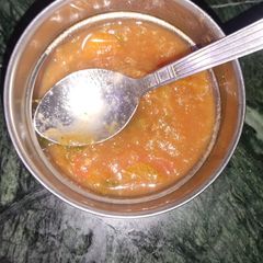 Tamatar ki chutney A picture of Tamatar ki chutney.