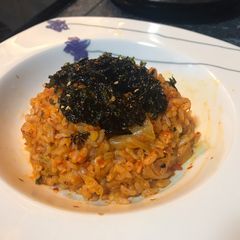 A picture of Kimchi Fried Rice (김치볶음밥).