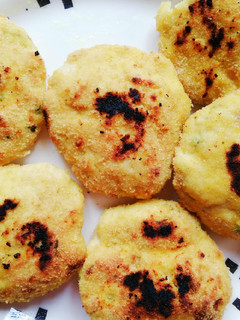 Una foto de Nuggets de pollo caseros