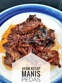 Foto resep Ayam kecap manis pedas