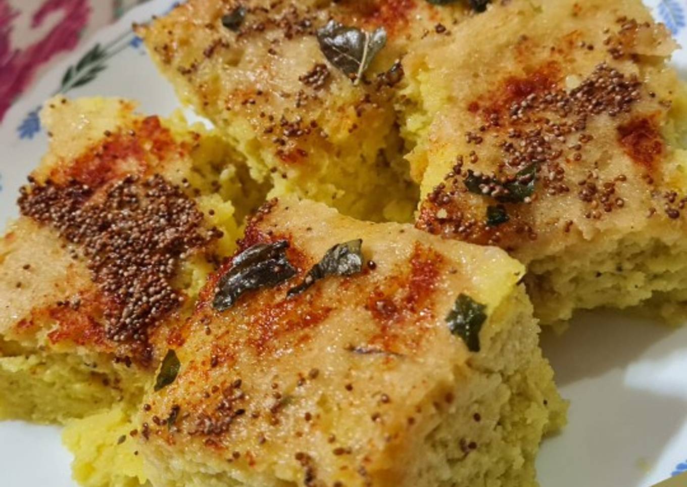 Oats Khaman Dhokla