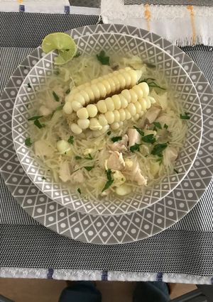 Una foto de Sopa de Casa a lo Carmelita