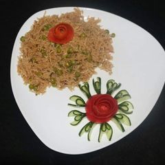 Masla matar pulao A picture of Masla matar pulao.