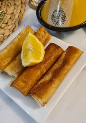 Une photo de Bourek au poulet et fromage