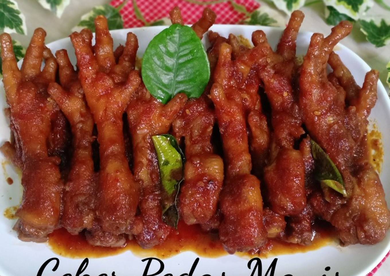 Ceker Pedas Manis