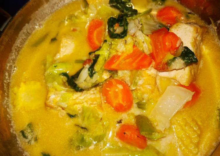 Cara mudah meracik Sayur lodeh tahu kangen ibu, Bikin Ngiler