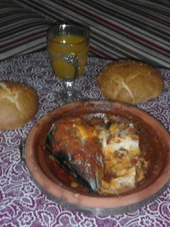 صورة لوصفة طويجين الحوت بالصوص