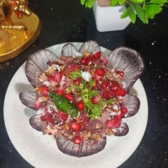 Pomegranate Poriyal A picture of Pomegranate Poriyal.