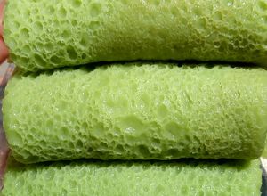 Foto resep Dadar gulung pandan suji