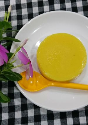 Hình của món Pudding chanh leo.