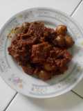Rendang daging pake kentang ke kecil2