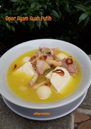 Foto resep Opor Ayam Kuah Putih