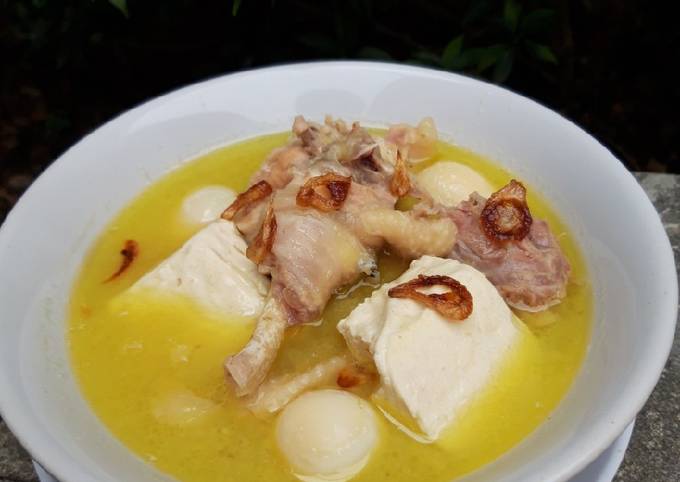 Opor Ayam Kuah Putih