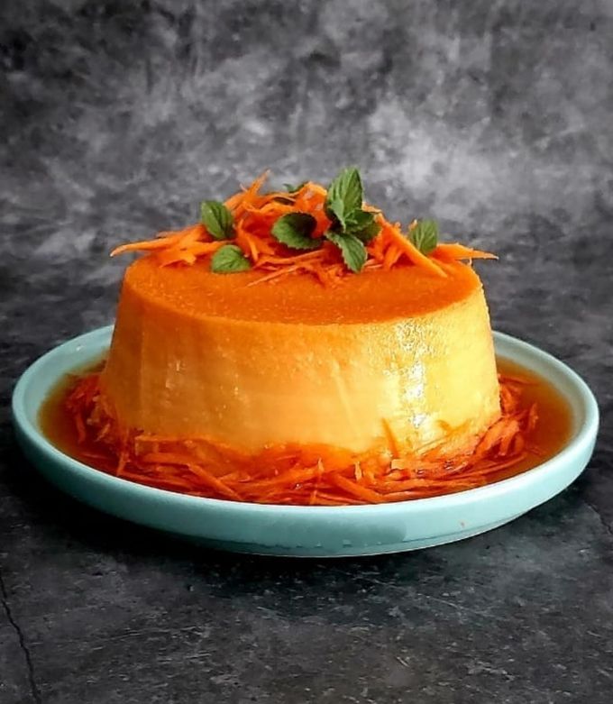 Una foto de 💥 FLAN DE ZANAHORIA SIN HORNO 💥