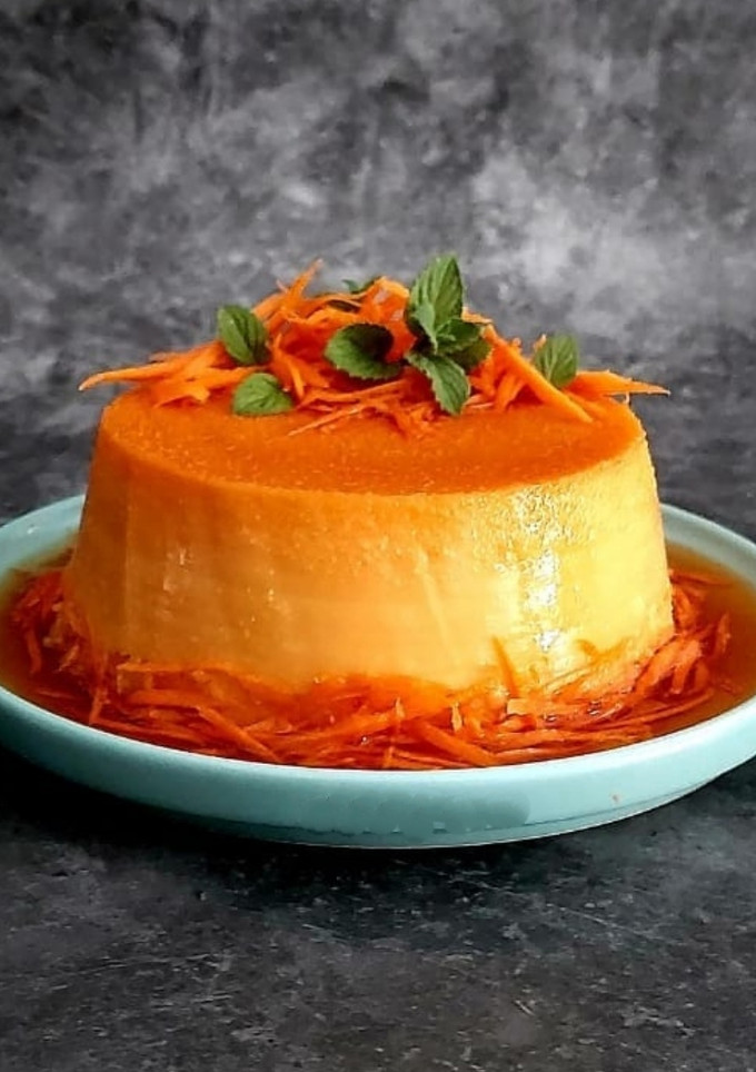 Una foto de 💥 FLAN DE ZANAHORIA SIN HORNO 💥