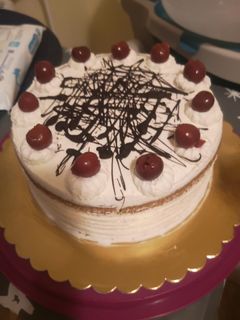 Fekete erdő torta recept fotója