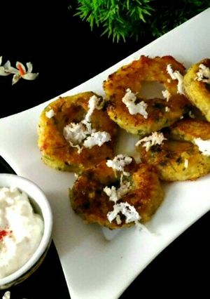 A picture of Sagu.potato and coconut voda.
