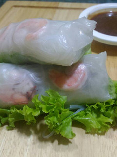 A picture of Simple Fresh Vietnamese Spring Roll.