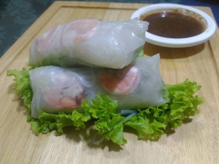 Easy Ways Make|Recipe} Simple Fresh Vietnamese Spring Roll, Can Pamper Your Tongue