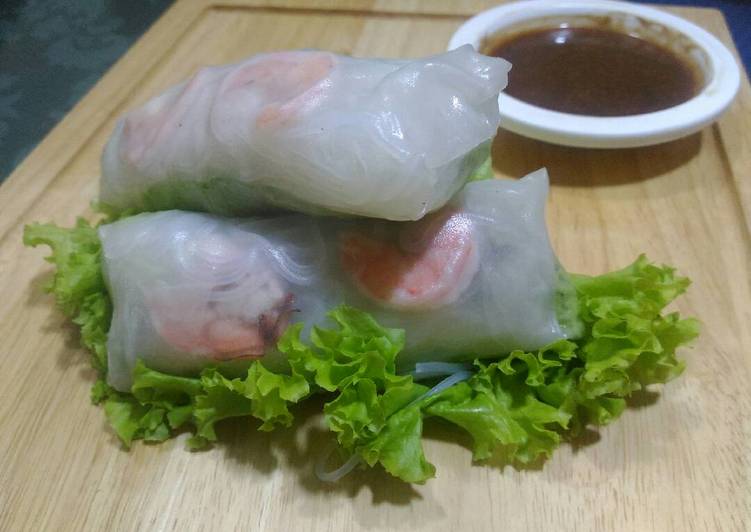 Simple Way to Prepare Perfect Simple Fresh Vietnamese Spring Roll